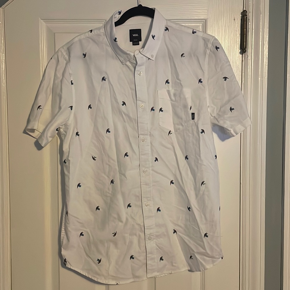 VANS mens button down